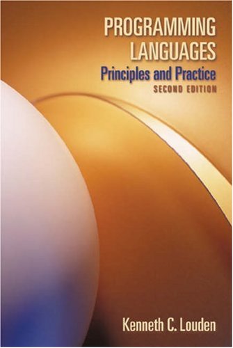 9780534953416: Programming Languages: Principles and Practice