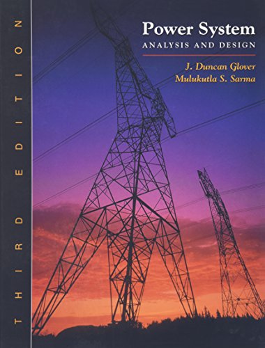 Imagen de archivo de Power System Analysis and Design [With CDROM] a la venta por ThriftBooks-Reno