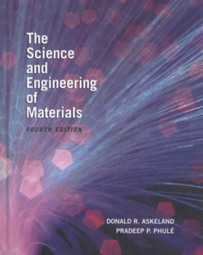 Stock image for The Science and Engineering of Materials for sale by WorldofBooks