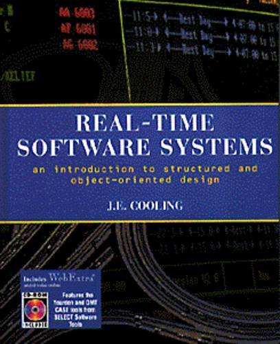 9780534954925: Real-Time Software Systems: An Introduction to Structured and Object-Oriented Design