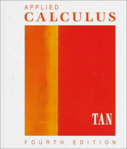 Beispielbild fr Applied Calculus, 4th Edition zum Verkauf von Wonder Book