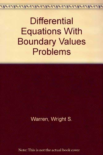 Stock image for Student Solutions Manual for Zill/Cullen S Differential Equations with Boundary-Value Problems for sale by ThriftBooks-Dallas