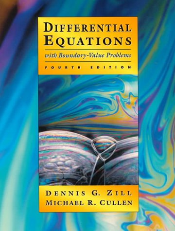 Beispielbild fr Differential Equations with Boundary-Value Problems zum Verkauf von Better World Books