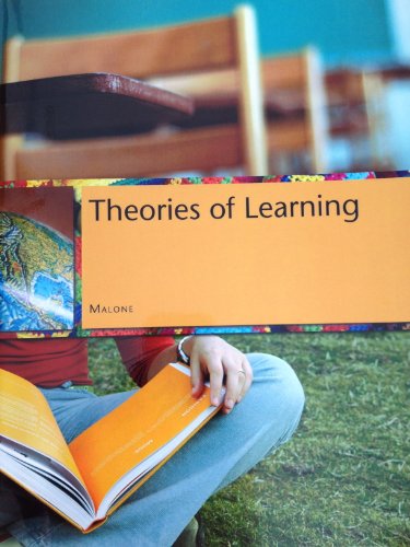 9780534971496: theories of learning a historical approach