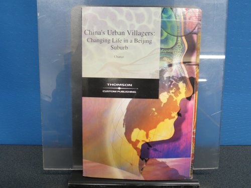 Imagen de archivo de China's Urban Villagers: Changing Life in a Beijing Suburb a la venta por ThriftBooks-Dallas