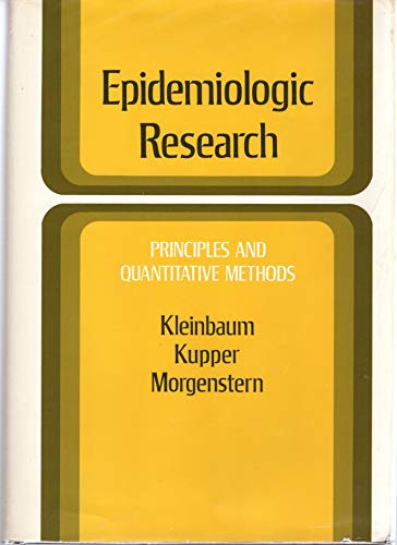 Beispielbild fr Epidemiologic Research: Principles and Quantitative Methods zum Verkauf von ThriftBooks-Dallas