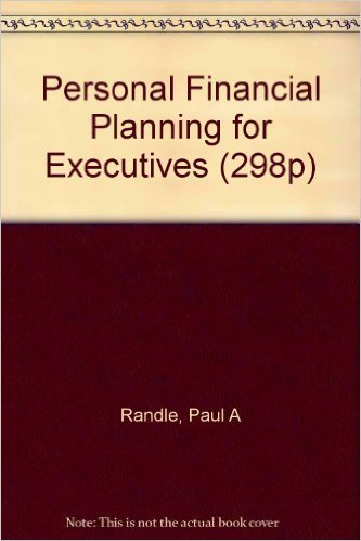 Beispielbild fr Personal financial planning for executives zum Verkauf von Wonder Book