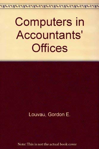 Beispielbild fr Computers in Accountants* Offices zum Verkauf von Romtrade Corp.