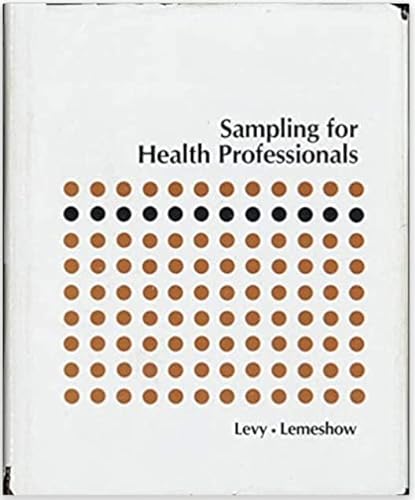 Imagen de archivo de Sampling for Health Professionals a la venta por Wonder Book