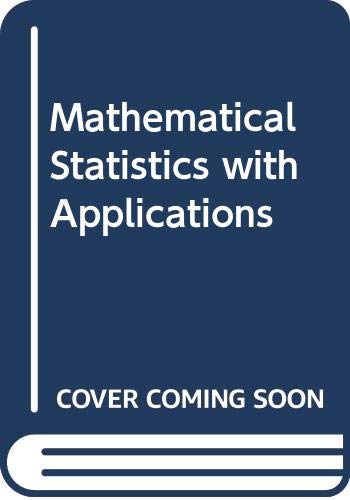Imagen de archivo de Mathematical Statistics with Applications Mendenhall,W a la venta por CONTINENTAL MEDIA & BEYOND