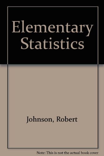 Stock image for Elementary Statistics for sale by Phatpocket Limited