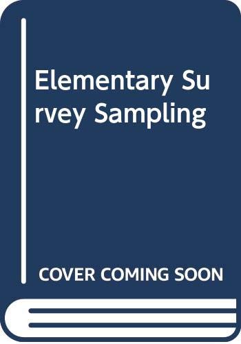9780534982157: Elementary Survey Sampling