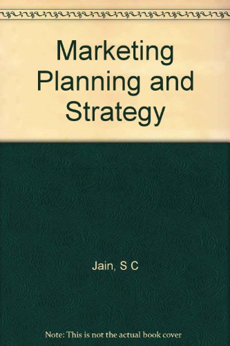 9780534982249: Marketing Planning and Strategy