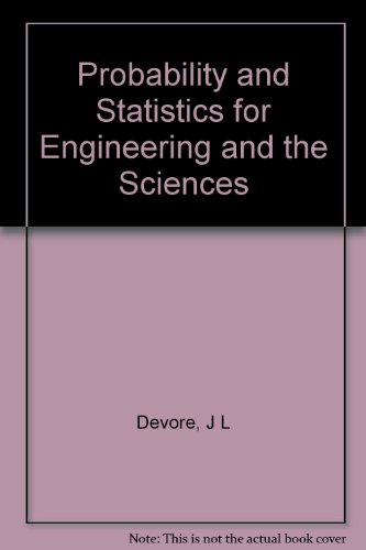 Imagen de archivo de Probability and Statistics for Engineering and the Sciences a la venta por ThriftBooks-Atlanta