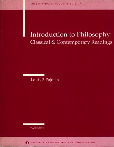 Stock image for Introduction to Philosophy: Classical and Contemporary Readings for sale by HALCYON BOOKS