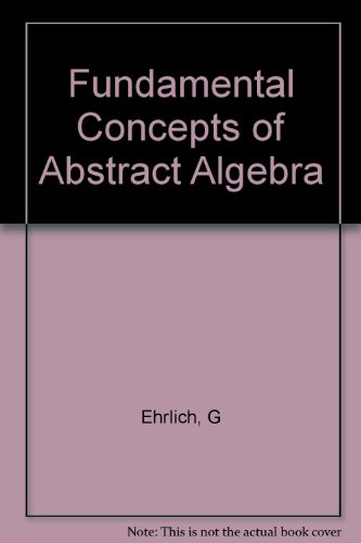 9780534984588: Fundamental Concepts of Abstract Algebra