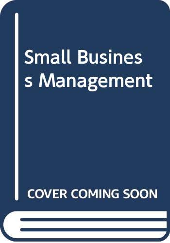 9780534985226: Small Business Management