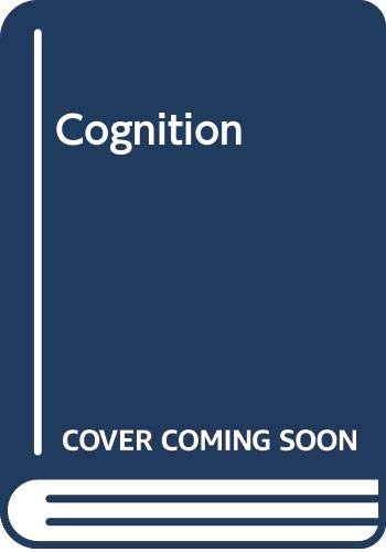 Beispielbild fr Cognition: Theory and Applications zum Verkauf von Reuseabook