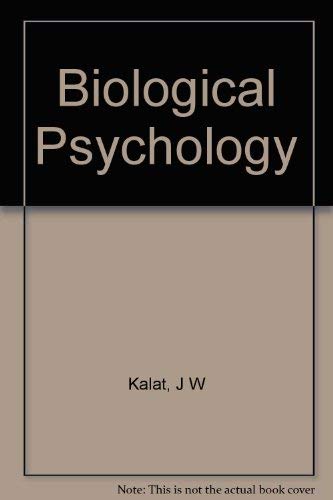 Beispielbild fr Biological Psychology zum Verkauf von Anybook.com