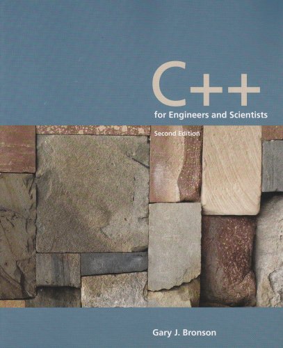 Imagen de archivo de C++ for Engineers and Scientists a la venta por Better World Books