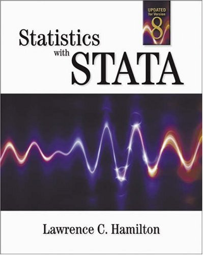 Imagen de archivo de Statistics with STATA, Version 8 a la venta por SecondSale