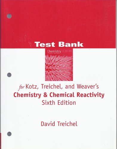 TB Chem and Chem React 6e (9780534998509) by Treichel