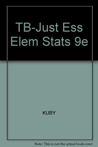 9780534999506: TB-Just Ess Elem Stats 9e