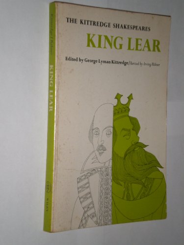 Beispielbild fr The Kittredge Shakespeares Tragedy of King Lear zum Verkauf von Wonder Book