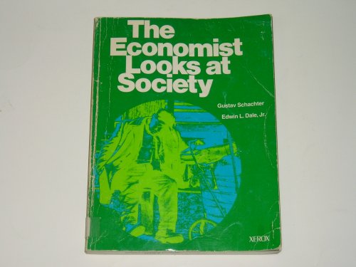 Stock image for The Economist Looks at Society for sale by Better World Books