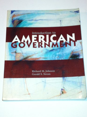 9780536014825: Introduction to American Government