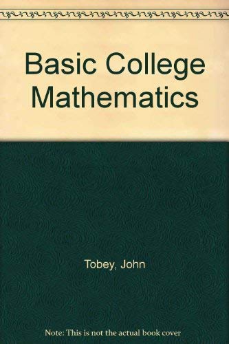 Stock image for Basic College Mathematics for sale by HPB-Emerald