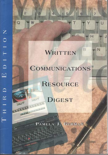 Stock image for Written Communication Resource Digest Gurman, Pamela J for sale by Turtlerun Mercantile