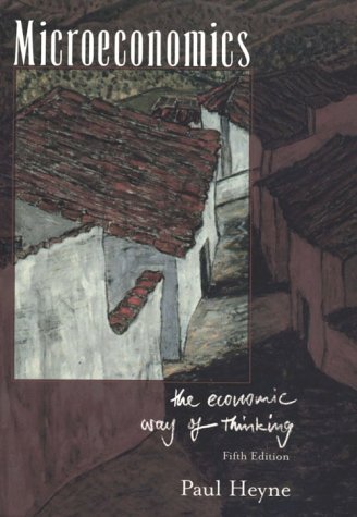 Imagen de archivo de Microeconomics: Economic Way of Thinking a la venta por SecondSale
