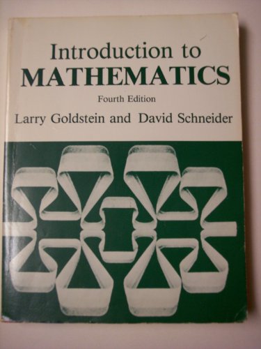 Stock image for Introduction to mathematics for sale by Wonder Book