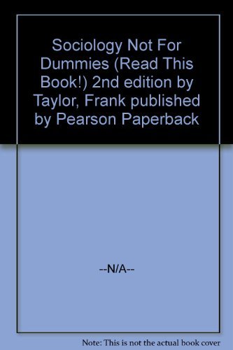 9780536060075: Title: Sociology Not For Dummies Read This Book