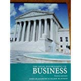 Imagen de archivo de The Legal Environment of Business a la venta por Tiber Books