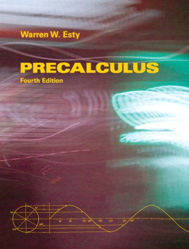 Stock image for Precalculus (4th Edition) for sale by Ergodebooks