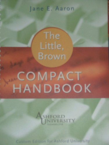 Stock image for THE LITTLE, BROWN COMPACT BOOK (Custom Edition for Ashford University) for sale by SecondSale