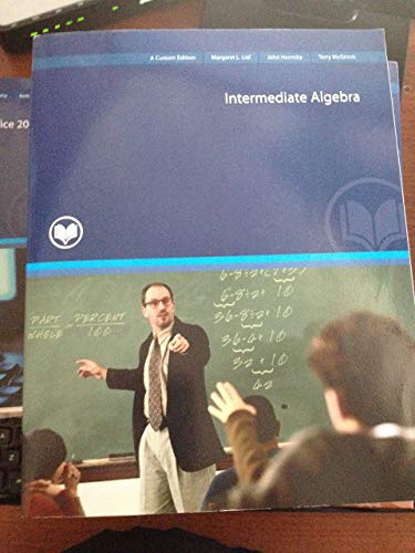 Stock image for Intermediate Algebra 7th Edition (MAT 122) Rio Salado College for sale by Better World Books: West