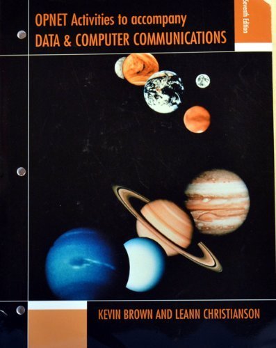 Stock image for Opnet Activities to Accompany Data Computer Communications for sale by Goodwill Books