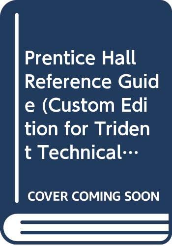 Prentice Hall Reference Guide (Custom Edition for Trident Technical College in Charleston, SC) Taken (9780536115515) by Muriel Harris