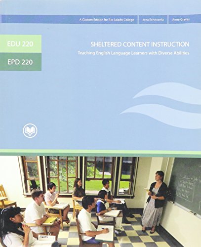Imagen de archivo de Sheltered Content Instruction: Teaching English Language Learners with Diverse Abilities a la venta por SecondSale