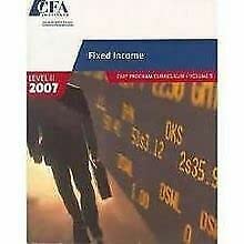 Imagen de archivo de Equity and Fixed Income, CFA Program Curriculum (2007) Level 1 (Volume 5) a la venta por Better World Books: West