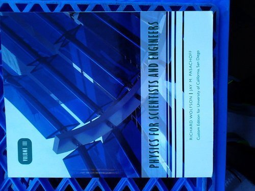 Stock image for Physics For Scientists and Engineers (Custom Edition for University of California San Diego) (Volume for sale by HPB-Red