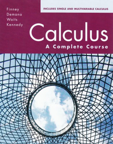 Beispielbild fr Calculus: A Complete Course zum Verkauf von Textbooks_Source