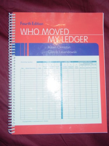 Who Moved My Ledger (9780536211538) by Aileen Ormiston