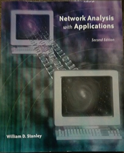 9780536219268: Network Analysis with applications Edition: second