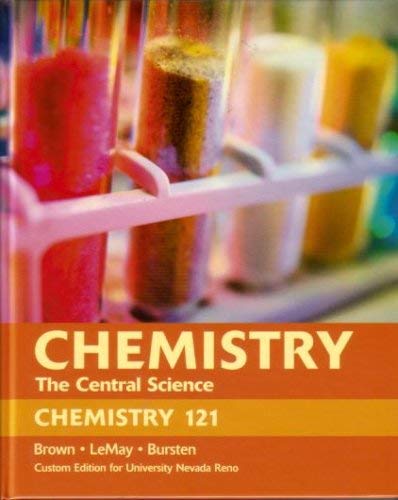 9780536260208: Chemistry The Central Science 121 Custom Edition University Nevada Reno 2006 (Custom Edition for University Nevada Reno)