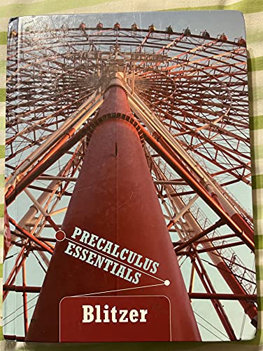 Imagen de archivo de Precalculus Essentials a la venta por ThriftBooks-Dallas