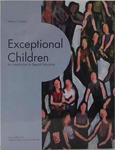 9780536268105: Exceptional Children: An Introduction to Special E